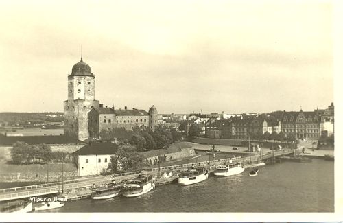 Viipurin linna. Lahjoittanut Anja Pöllänen.