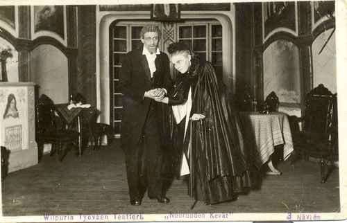 Viipurin teatterin esitys Nuoruuden kevät. Carelica.