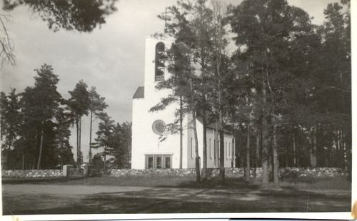 Kanneljärven kirkko. Etelä-Karjalan museo.