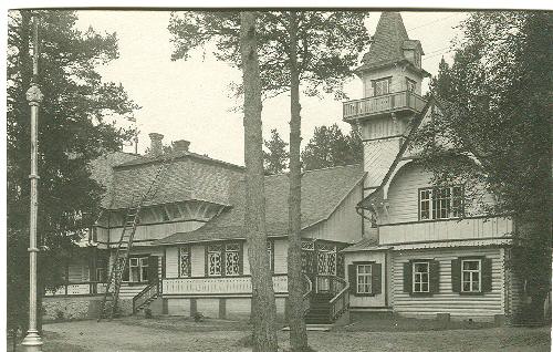 Merikylpylän kasino. Lahjoittanut Impi Hassinen.