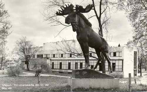 Hirvipatsas 22.10.1942. Lahjoittanut Anja Pöllänen.
