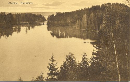 Kaukjärvi. Carelica.